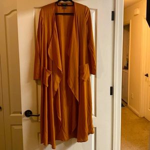 Forever21 Autumn Orange cover up.